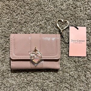Juicy Couture Blush Wallet with Heart Accent